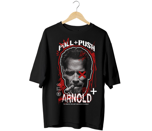 Camiseta oversize graffiti heads Arnold