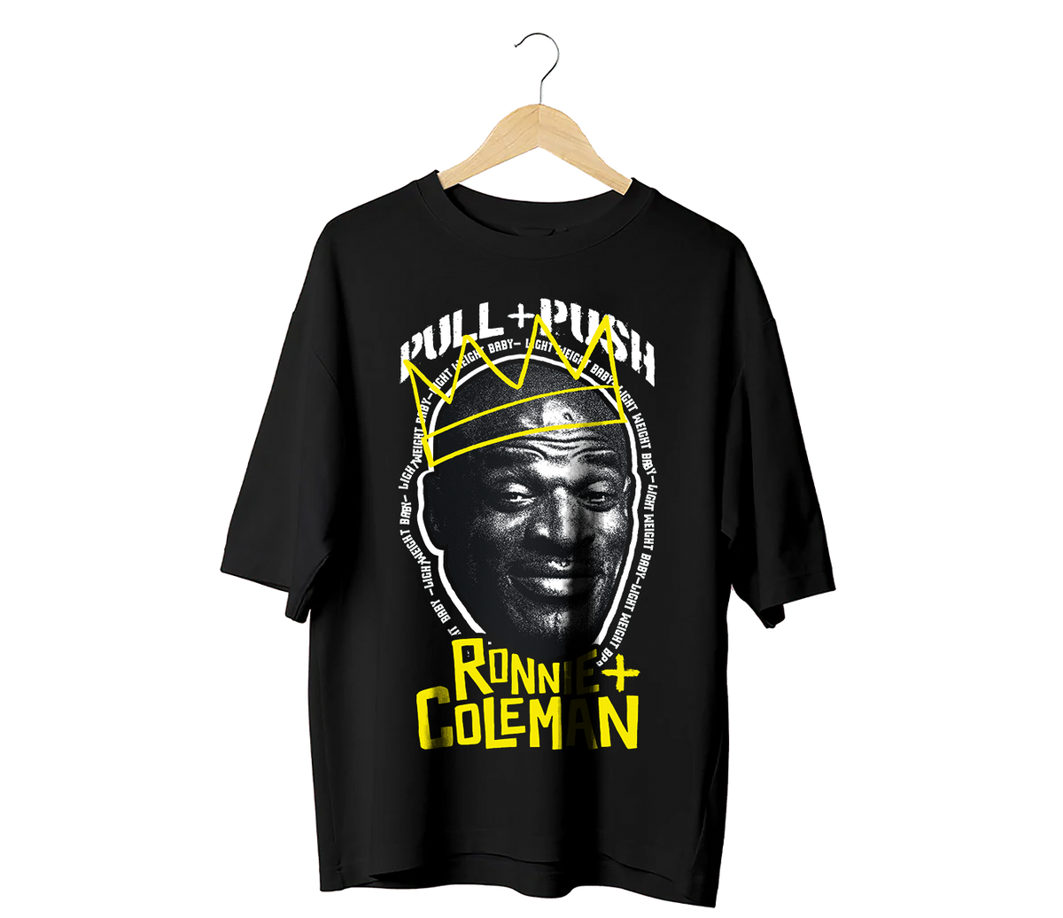 Camiseta  oversize graffiti heads ronnie