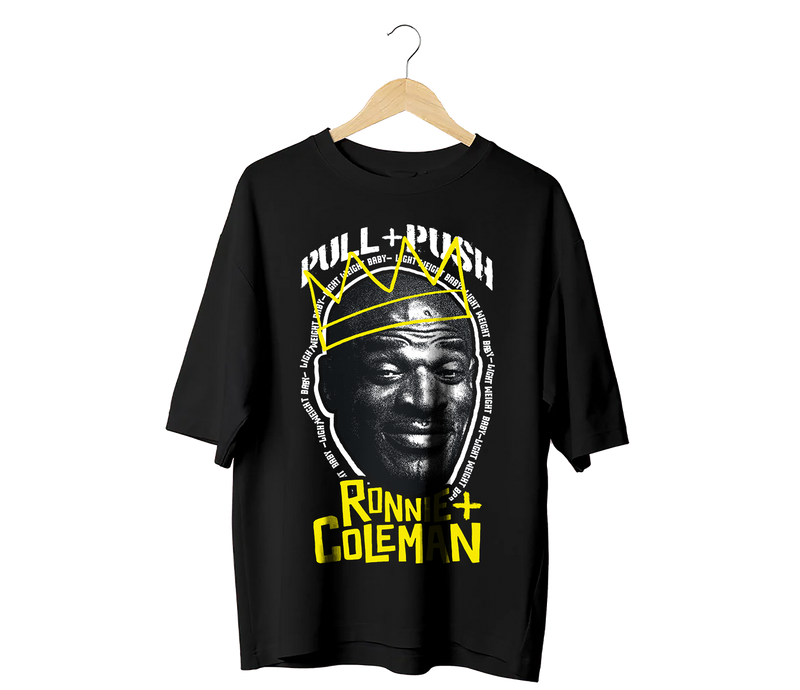 Camiseta  oversize graffiti heads ronnie