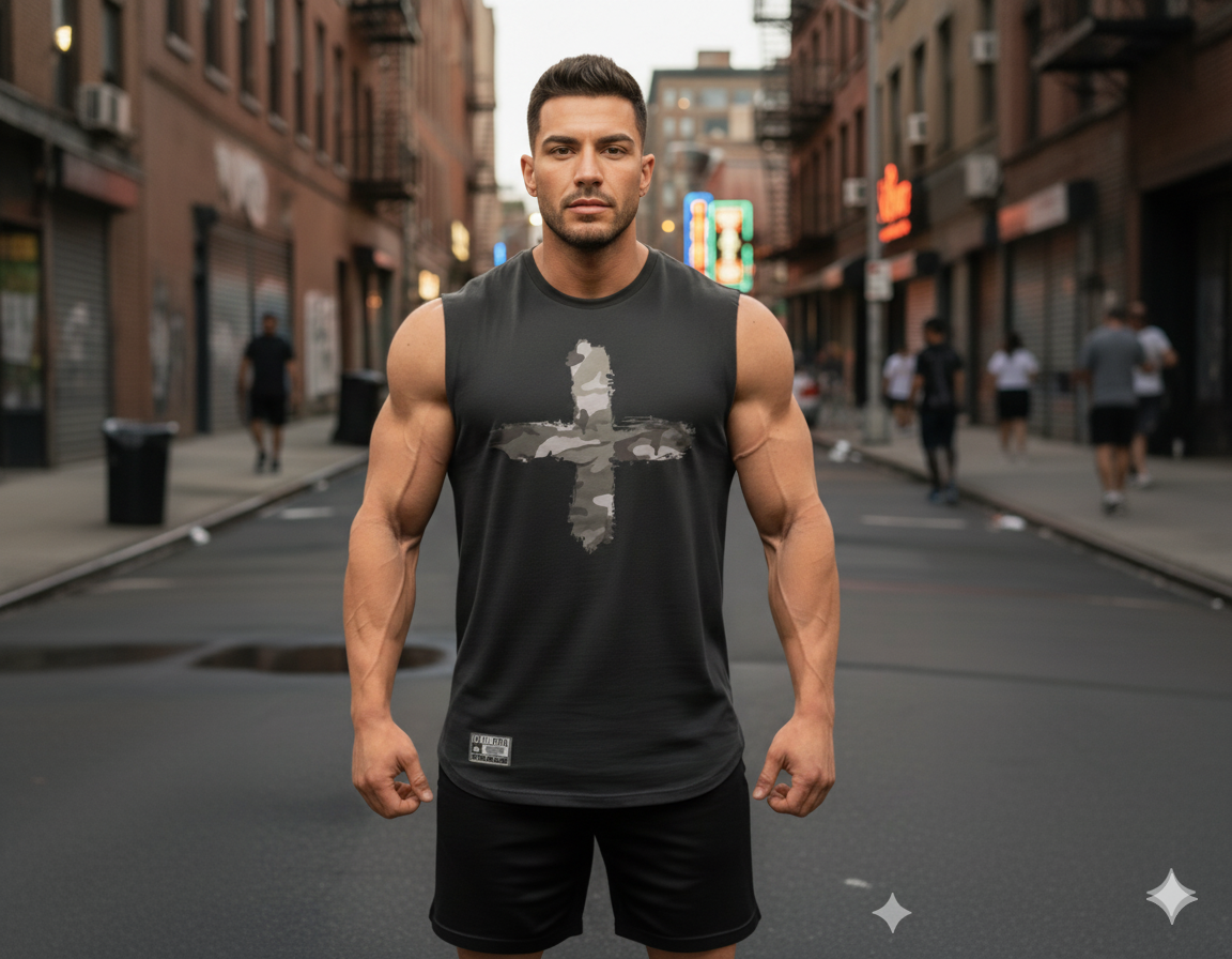 Camiseta sin mangas Logo Cruz