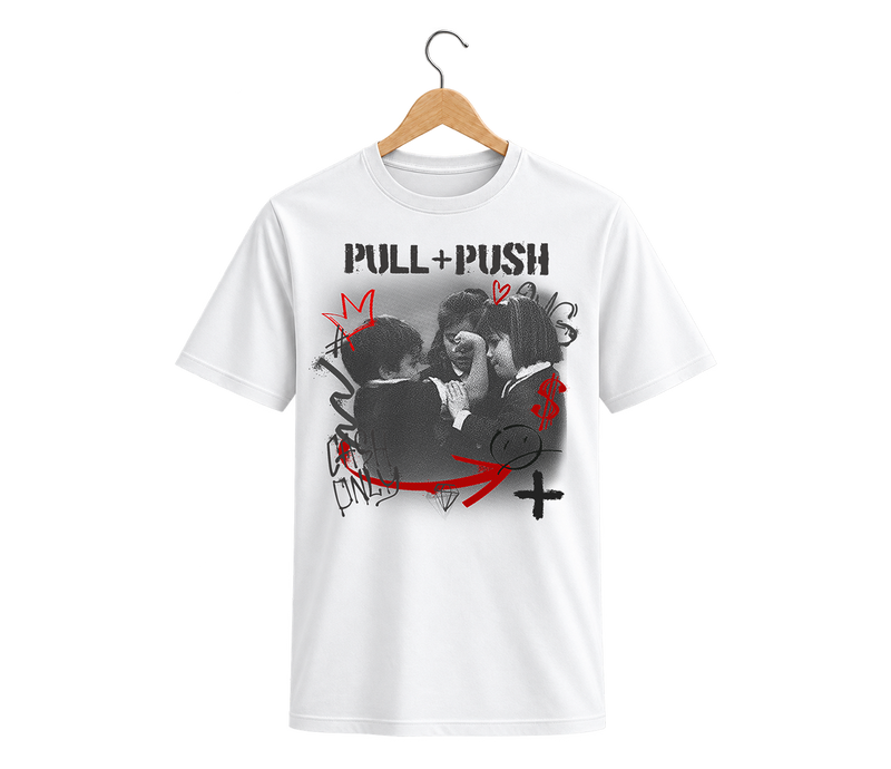 Camiseta Algodon Blanca regular vintage kids
