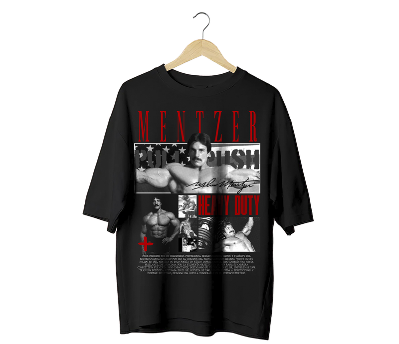 Camiseta Oversize Mike Mentzer Legacy 01