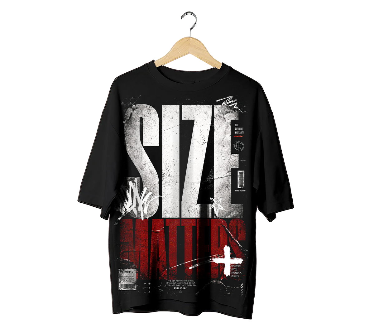 Camiseta Oversize Size Matters