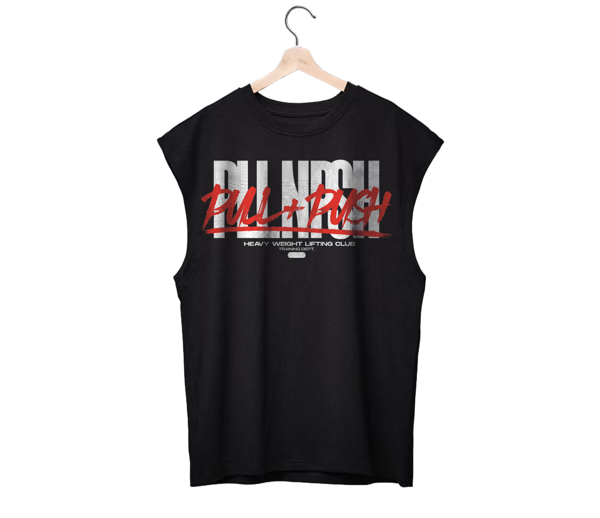 Camiseta sin mangas TANK Red Brush