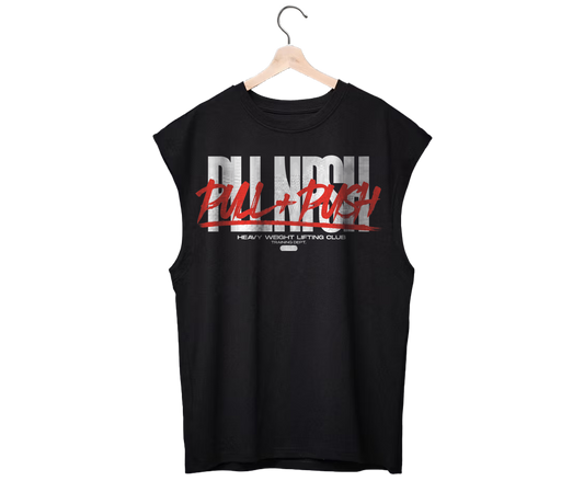 Camiseta sin mangas TANK Red Brush