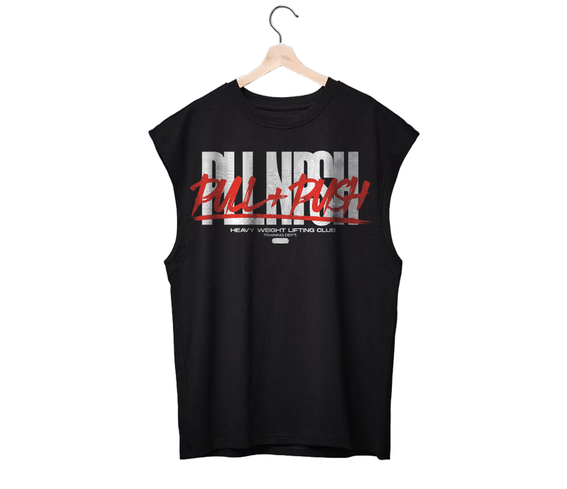 Camiseta sin mangas TANK Red Brush