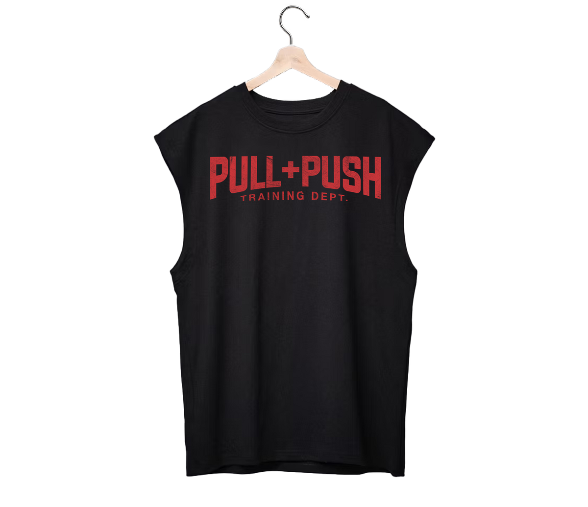 Camiseta sin mangas TANK Red Washed